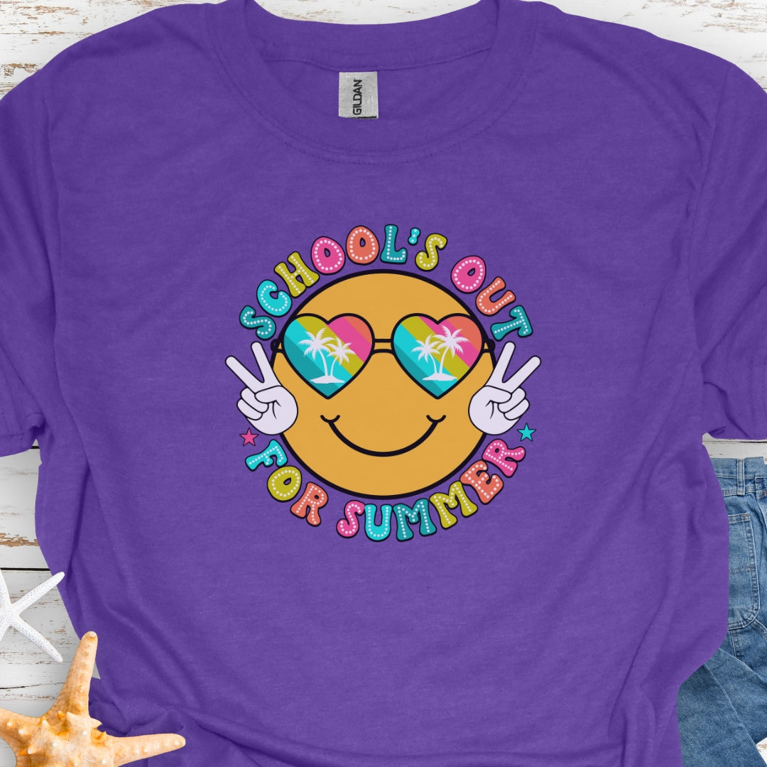 Schools Out for Summer Fun Adult T-Shirt