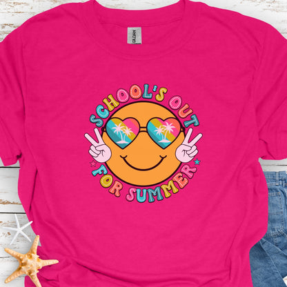 Schools Out for Summer Fun Adult T-Shirt