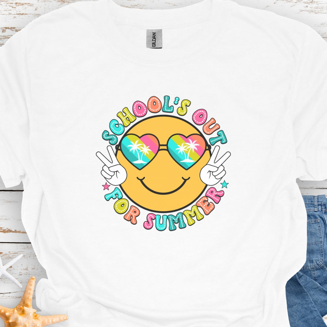 Schools Out for Summer Fun Adult T-Shirt