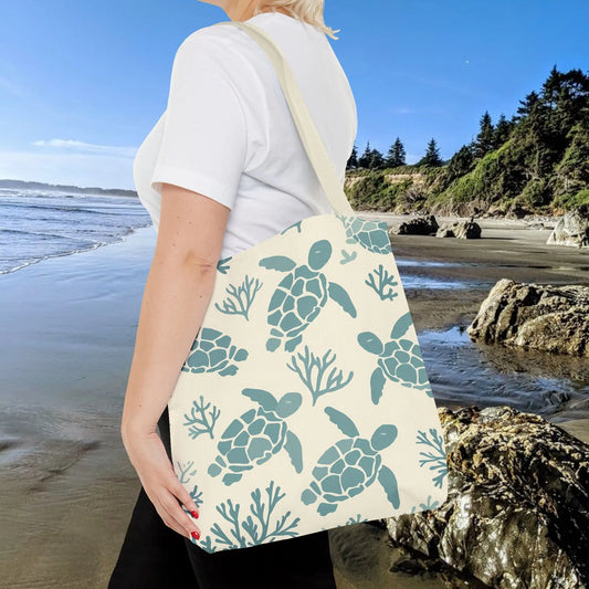 Sea Turtle Tote Bag  Tote Bag  Everythings Beachy