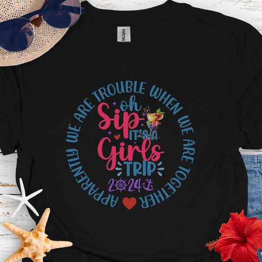 Girl's Cruise Trip Shirt