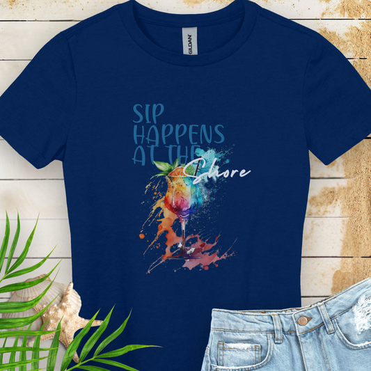 Sips Happens Women's Tee