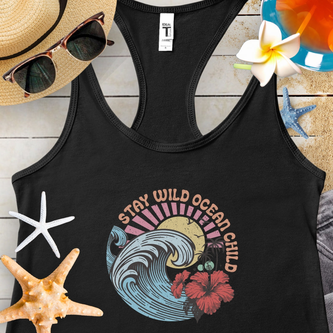 Stay Wild Ocean Child Tank Top