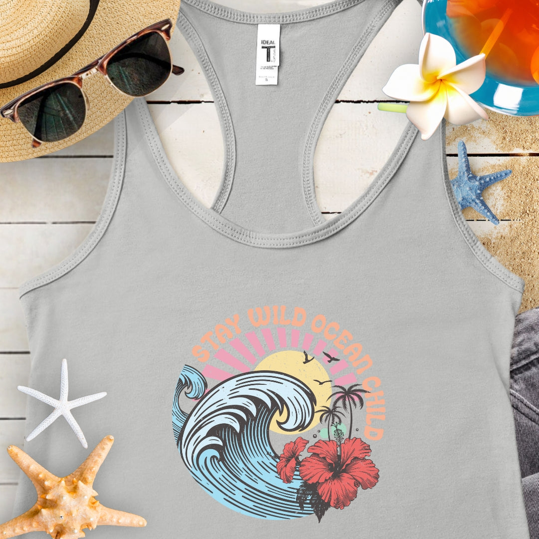 Stay Wild Ocean Child Tank Top