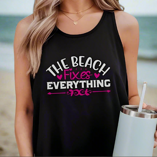 Beach Fixes Everything Tank Top  Tank Top  Everythings Beachy
