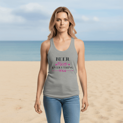 Beer Fixes Everything Women's Tank Top