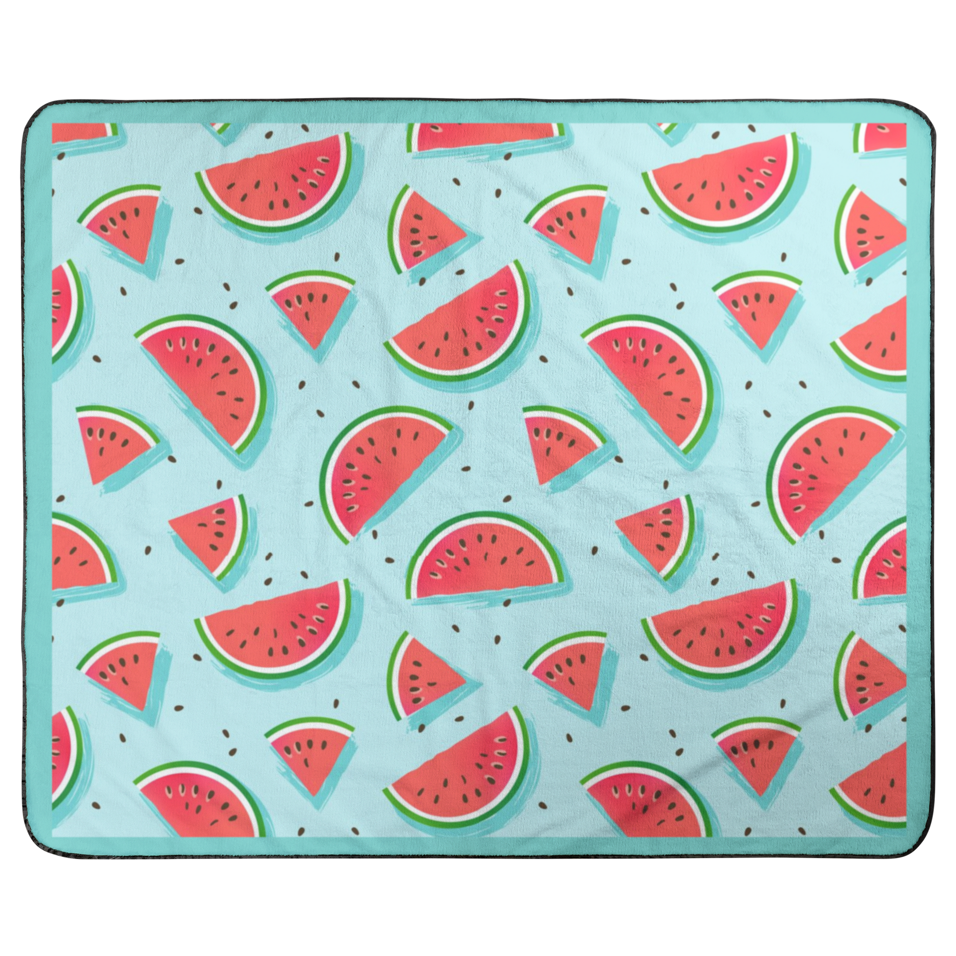 Watermelon Splash Packable Beach Blanket Stadium Blanket