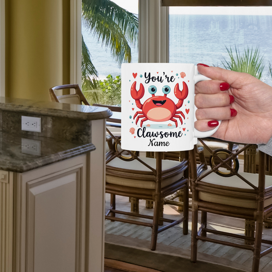 You're Clawsome Mug ~ Personalized