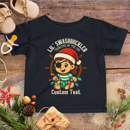 Swashbuckler Girl Infant T-Shirt | Personalized