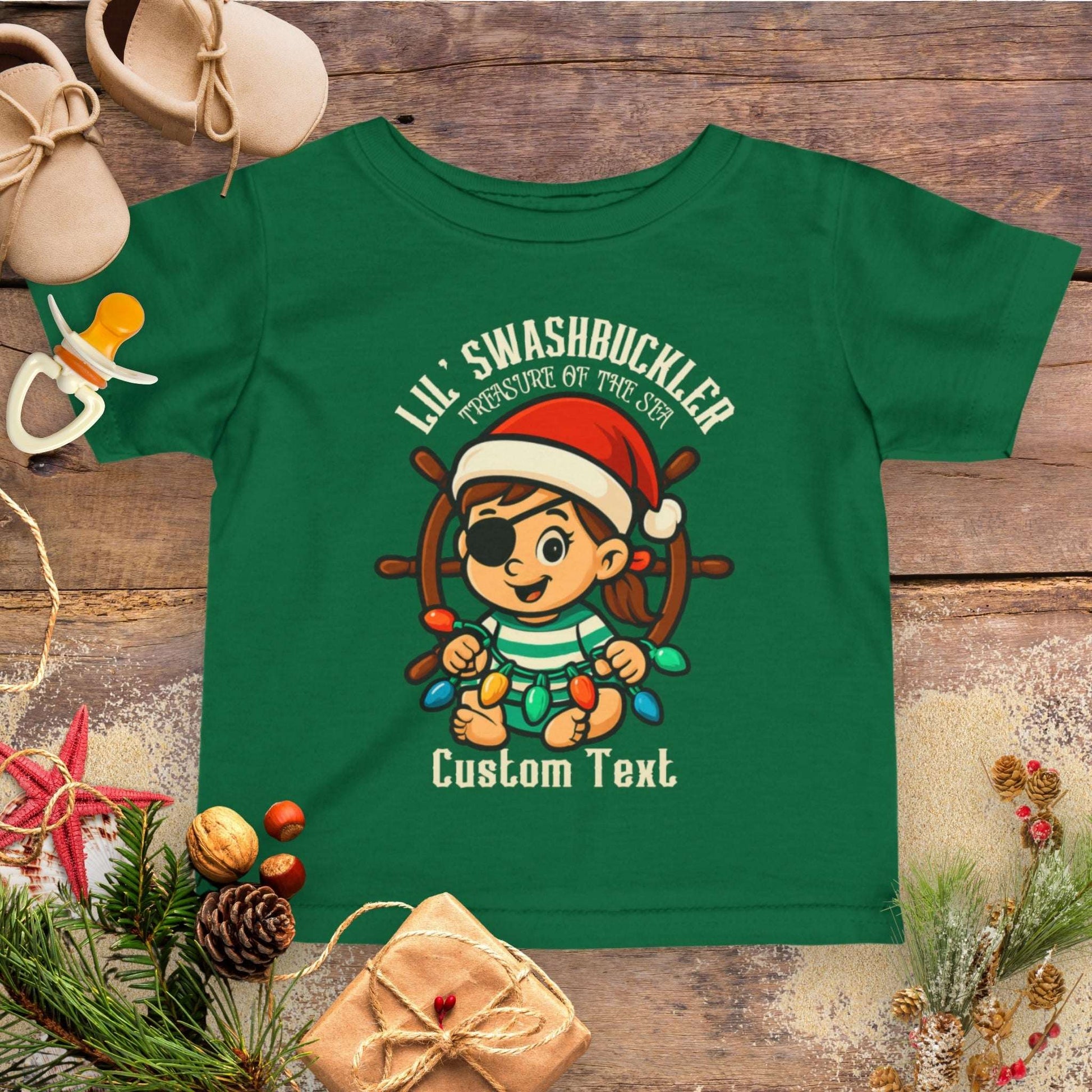 Swashbuckler Girl Infant T-Shirt | Personalized