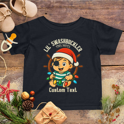 Lil' Swashbuckler Boy Infant T-Shirt | Personalized