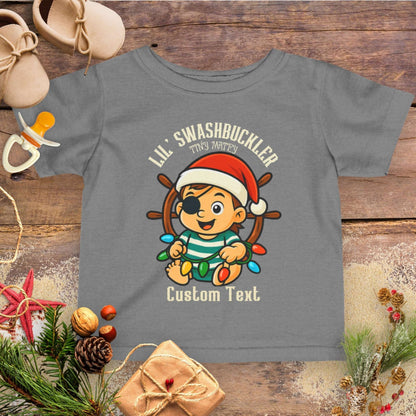 Lil' Swashbuckler Boy Infant T-Shirt | Personalized