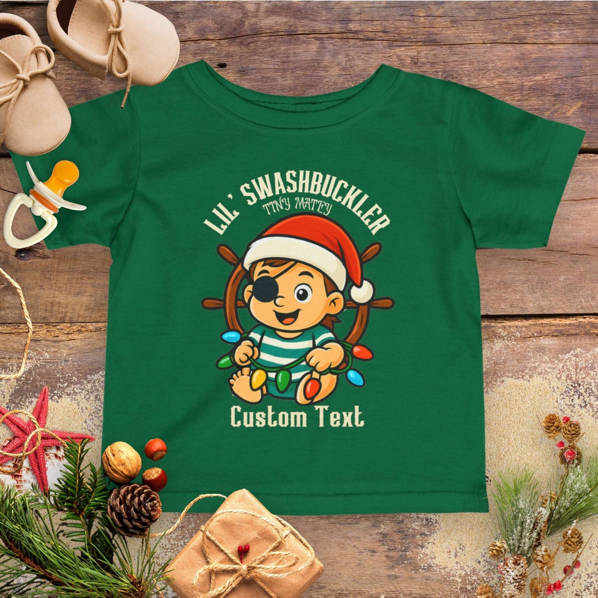 Lil' Swashbuckler Boy Infant T-Shirt | Personalized