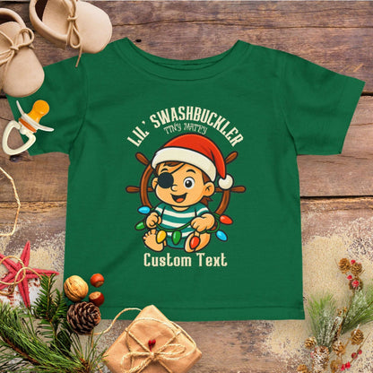 Lil' Swashbuckler Boy Infant T-Shirt | Personalized