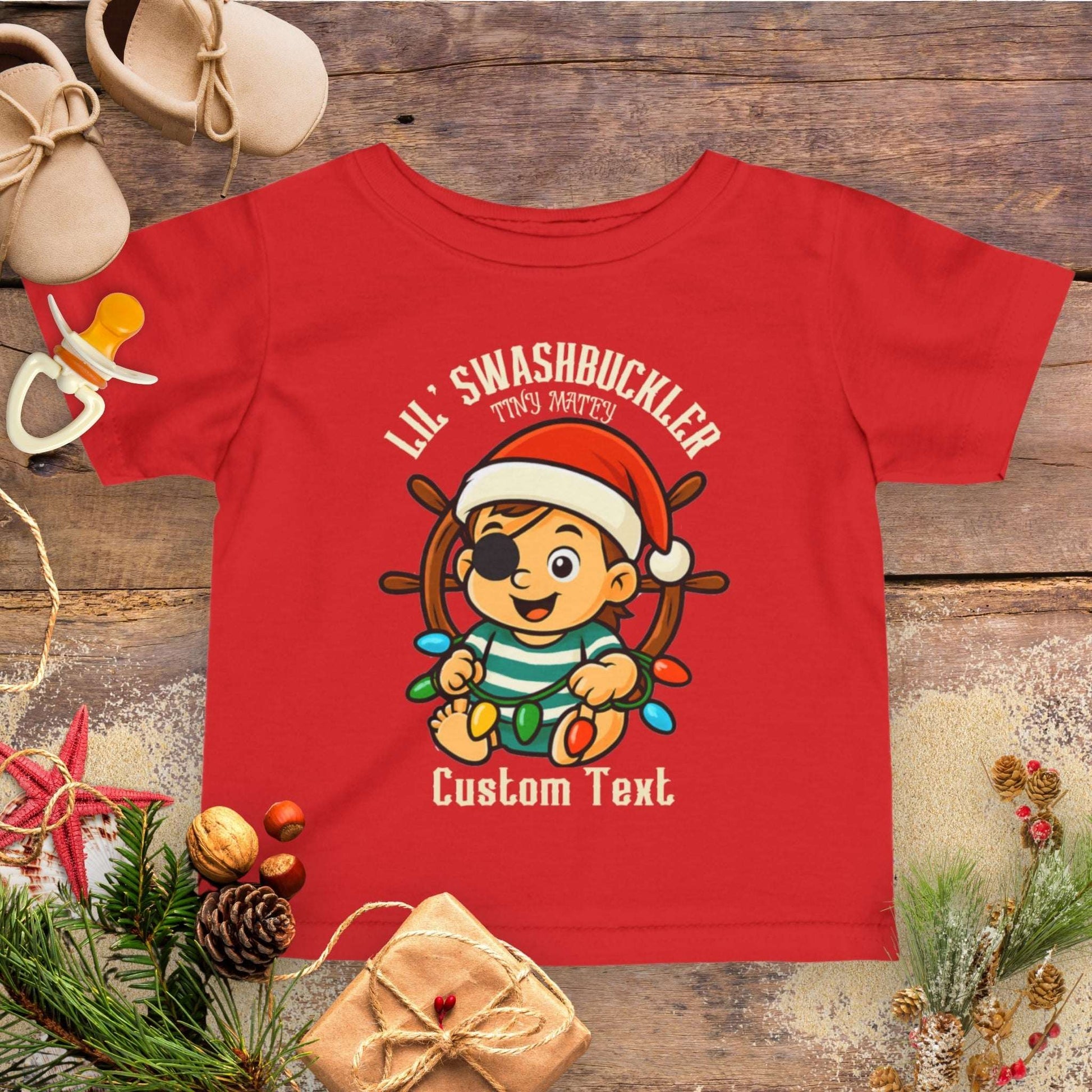 Lil' Swashbuckler Boy Infant T-Shirt | Personalized