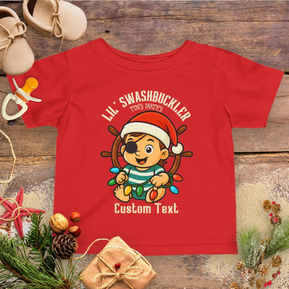 Lil' Swashbuckler Boy Infant T-Shirt | Personalized