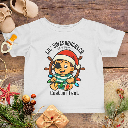 Lil' Swashbuckler Boy Infant T-Shirt | Personalized