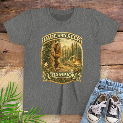 Hide and Seek Bigfoot Child T-Shirt