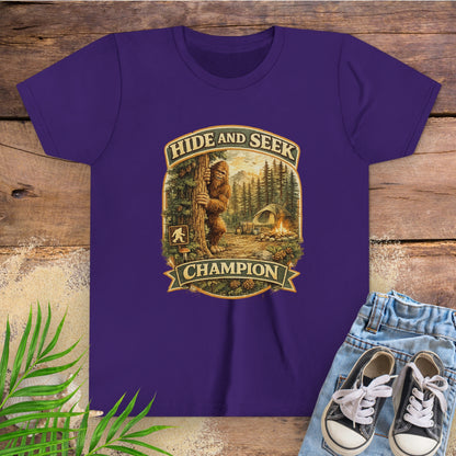 Hide and Seek Bigfoot Child T-Shirt