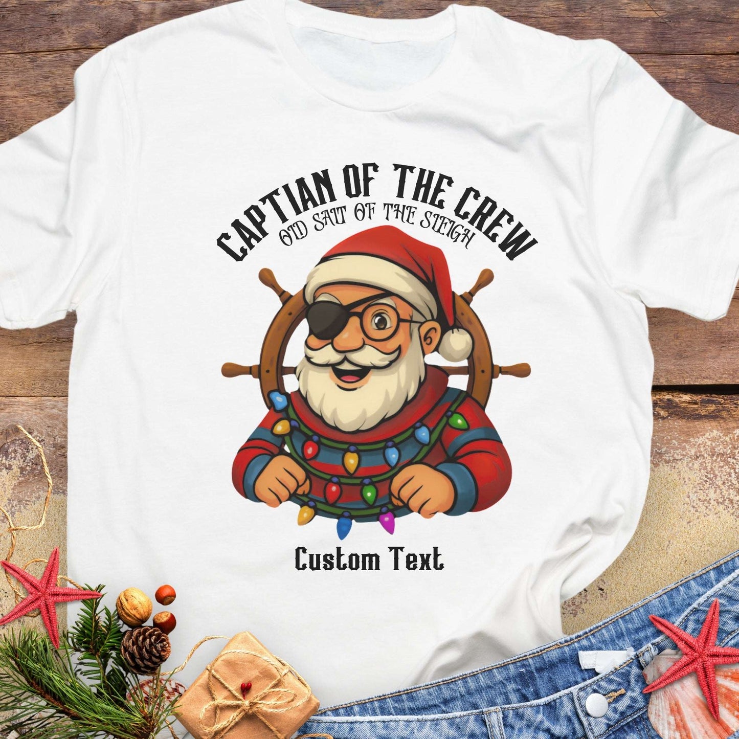 Family Pirate Christmas Shirts  | Personalized