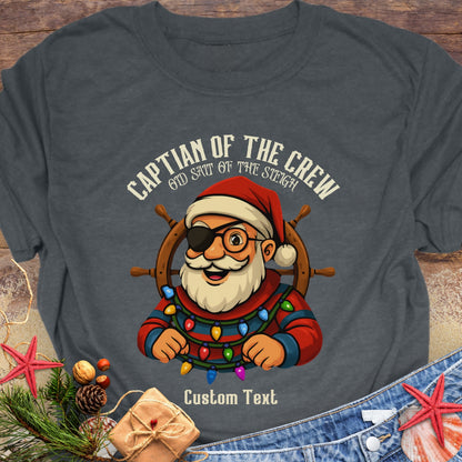 Family Pirate Christmas Shirts – Matching Holiday Pirate Crew Tees