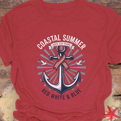 Coastal Summer 250th Anniversary T-Shirt