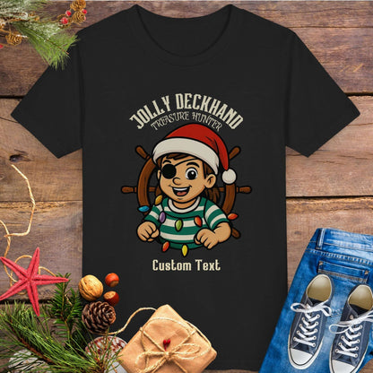 Jolly Deckhand Girl's T-shirt | Personalized