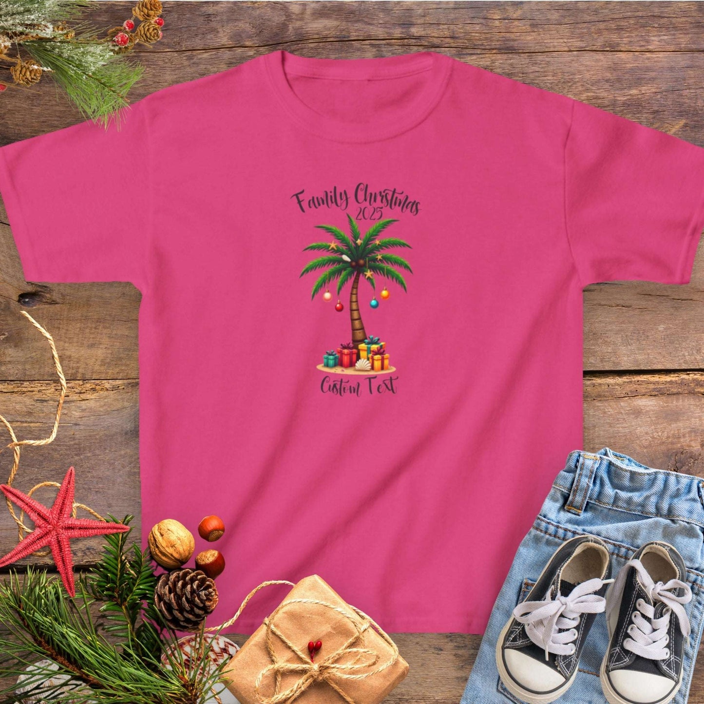 Family Christmas Child's T-shirt | Personalized