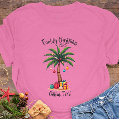 Family Christmas 2025 T-Shirt ~ Personalized