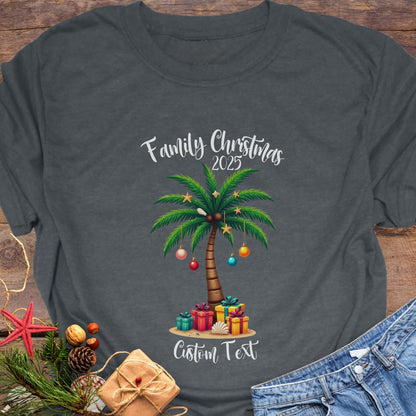 Family Christmas 2025 T-Shirt ~ Personalized