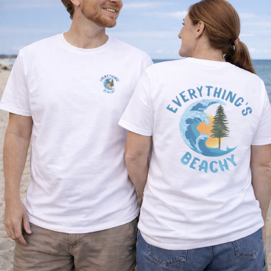 Everythings Beachy T-Shirt (front/back)