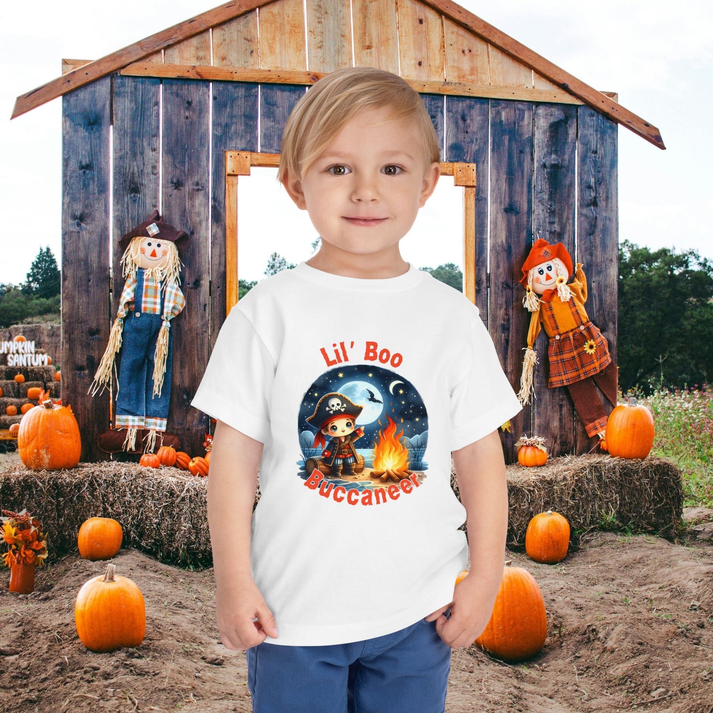 Lil’ Boo Buccaneer Halloween Toddler Tee & Infant Bodysuit