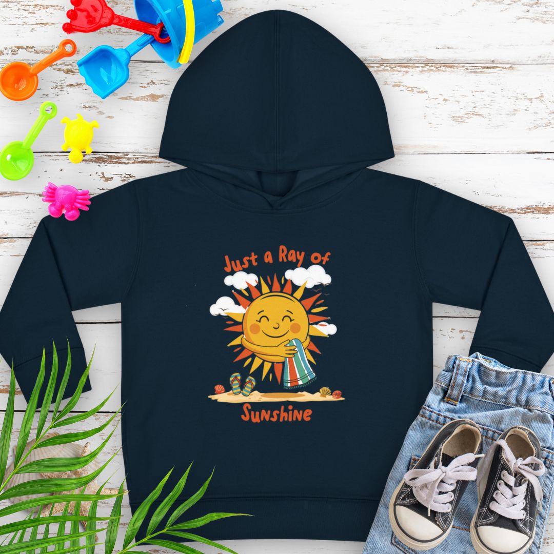 'Lil Ray of Sunshine Sunshine Toddler Fleece Hoodie  - Cute Kids Pullover for Spring and Summer  Kids clothes  Everythings Beachy