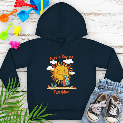 'Lil Ray of Sunshine Sunshine Toddler Fleece Hoodie  - Cute Kids Pullover for Spring and Summer  Kids clothes  Everythings Beachy
