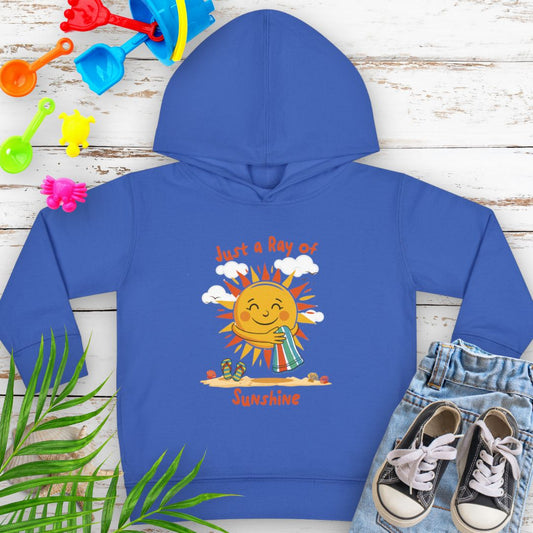 'Lil Ray of Sunshine Sunshine Toddler Fleece Hoodie  - Cute Kids Pullover for Spring and Summer  Kids clothes  Everythings Beachy