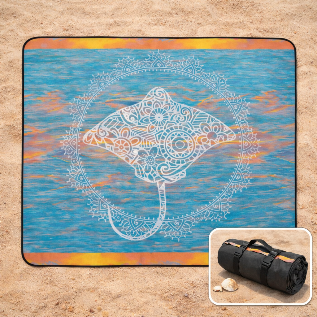 Mystic Reef Beach Blanket