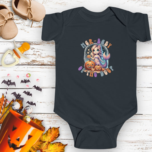 Mer-Baby of the Deep Halloween Outfit – Toddler Tee & Baby Bodysuit