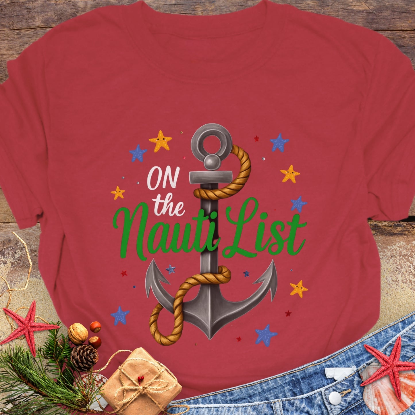 On the Nauti List Anchor T-Shirt