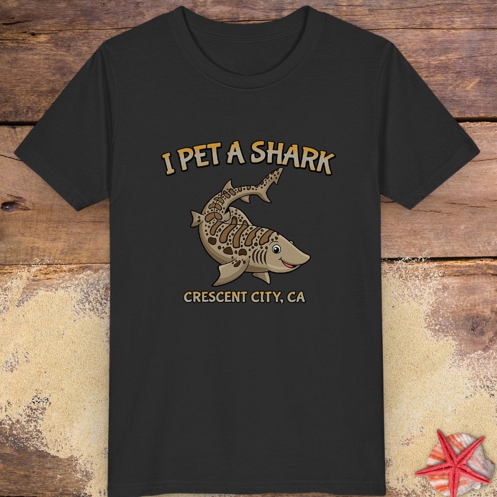 I Pet a Shark Youth T-Shirt | Crescent City CA