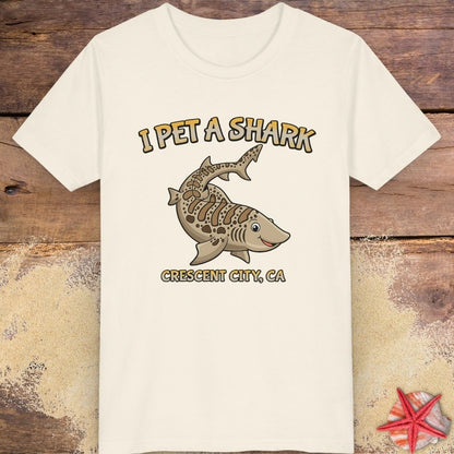 I Pet a Shark Youth T-Shirt | Crescent City CA