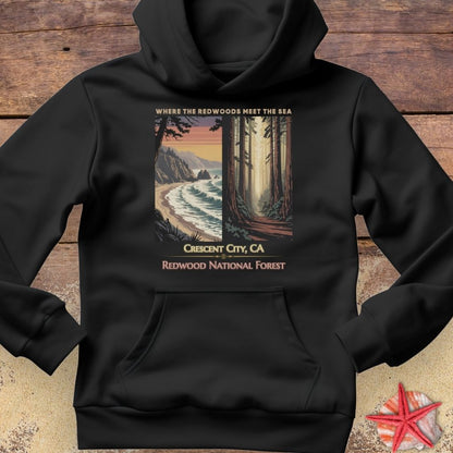 Redwood National Forest Crescent City CA Hoodie