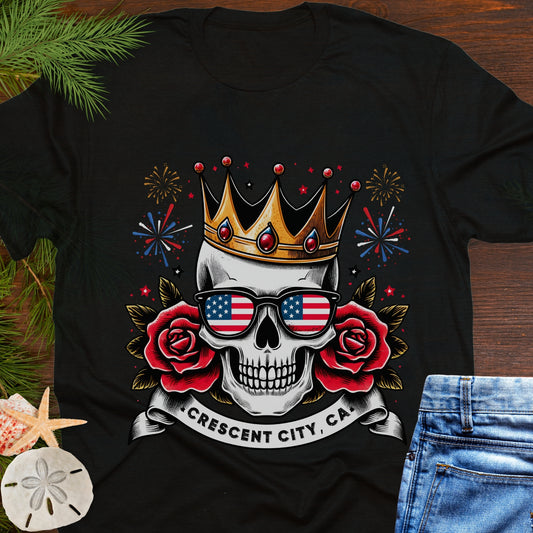 Skull Nation Crescent City T-shirt ~ Year Optional
