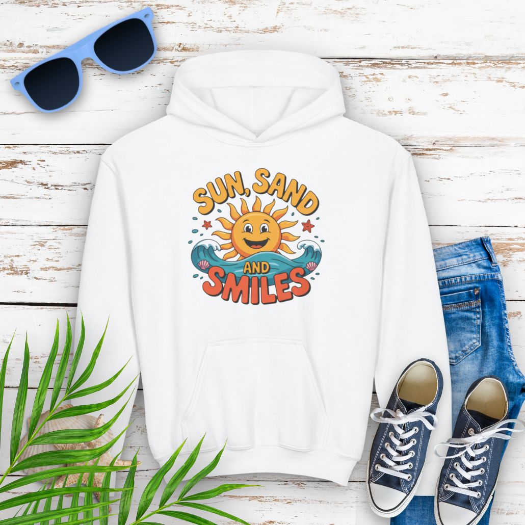 Sun Waves Child Hoodie  Kids clothes  Everythings Beachy